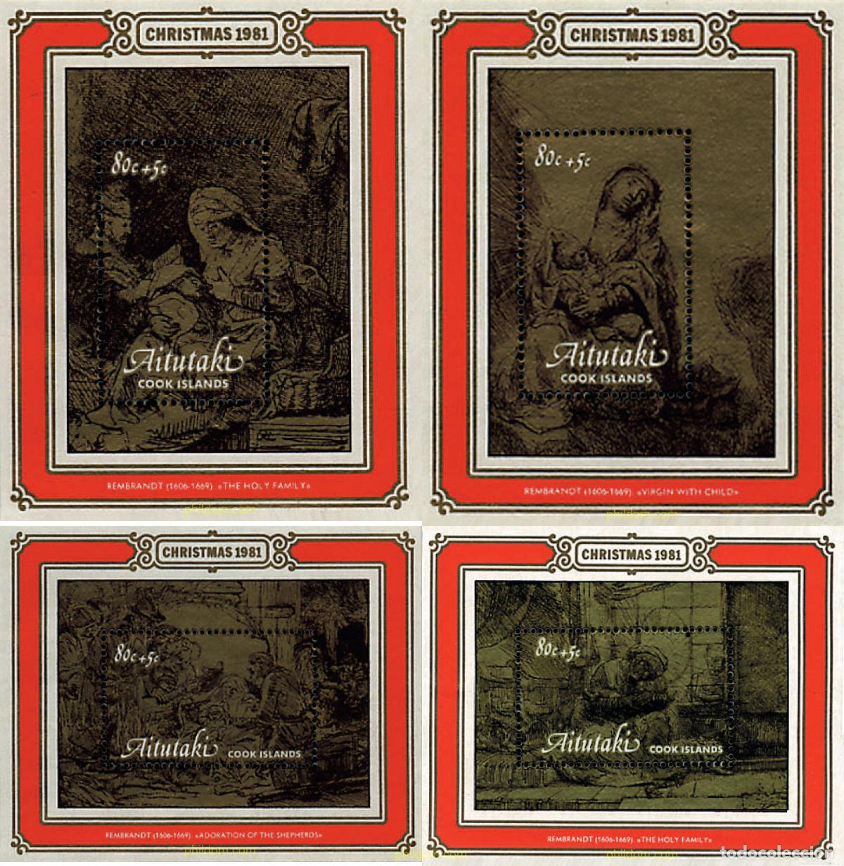 Sellos: 53685 MNH AITUTAKI 1981 NAVIDAD