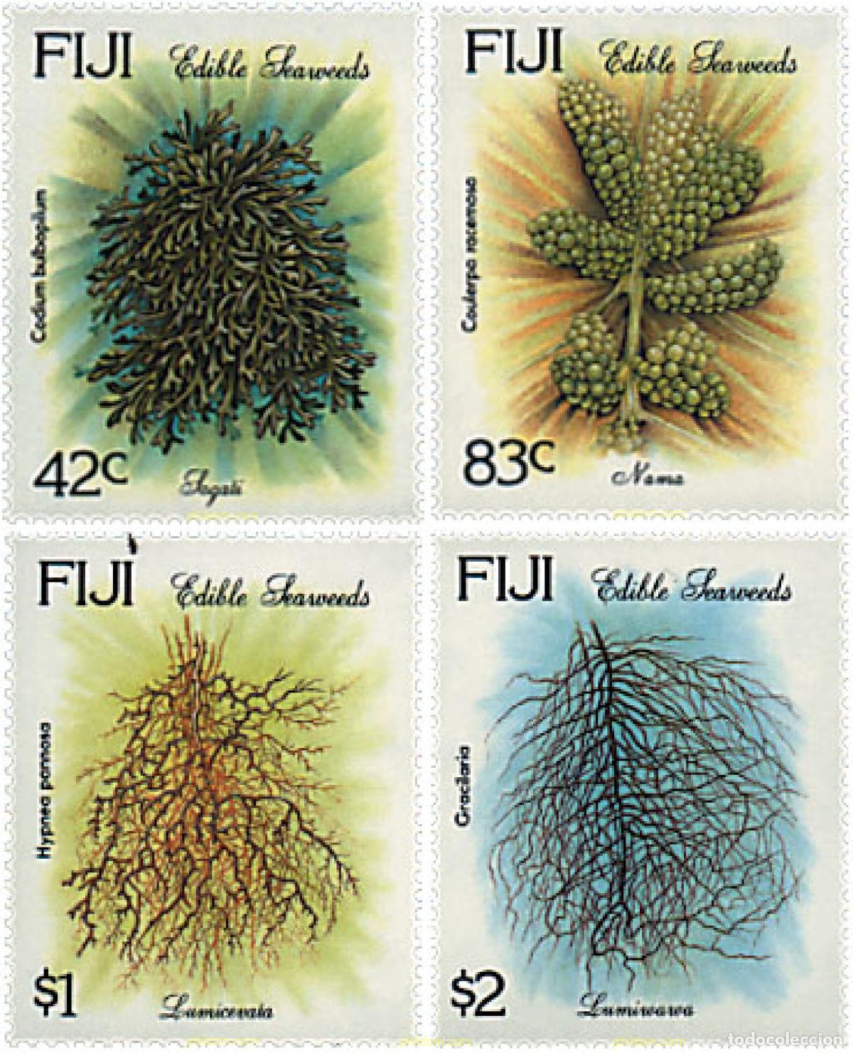 Sellos: 43352 MNH FIJI 1994 FLORA MARINA