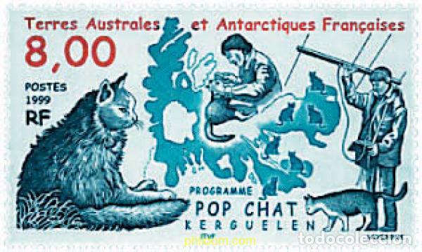 Sellos: 40944 MNH ANTARTIDA FRANCESA 1999 GATO
