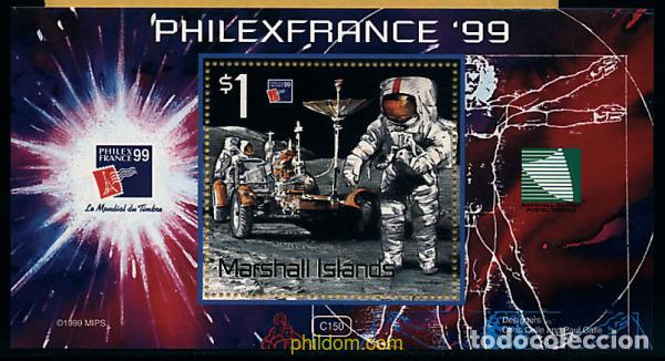 Sellos: 48921 MNH MARSHALL Islas 1999 PHILEXFRANCE 99. EXPOSICION FILATELICA INTERNACIONAL EN PARIS