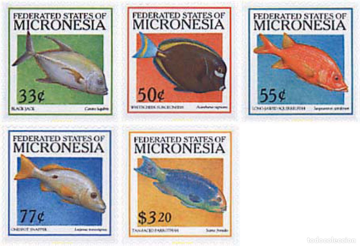 Sellos: 41871 MNH MICRONESIA 1999 PECES