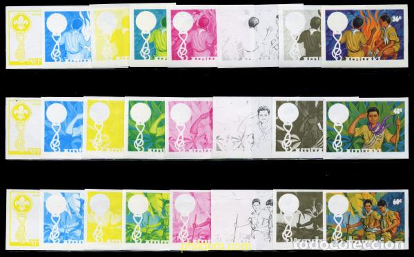 Sellos: 201576 MNH AITUTAKI 1983 75 ANIVERSARIO DEL ESCULTISMO