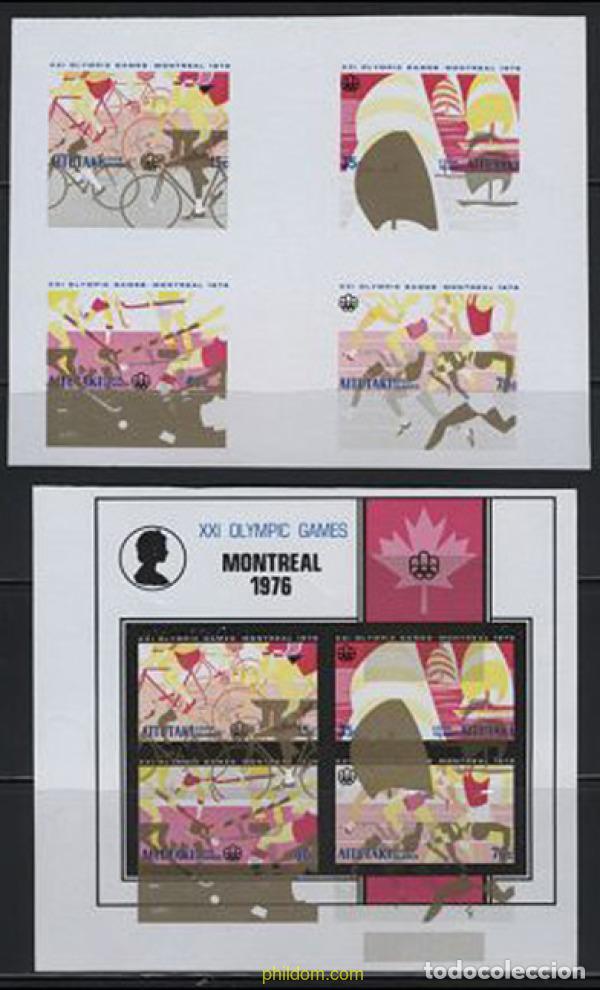 Sellos: 214831 MNH AITUTAKI 1976 21 JUEGOS OLIMPICOS VERANO MONTREAL 1976