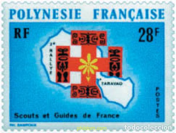 Sellos: 42645 MNH POLINESIA FRANCESA 1971 2 RALLY DE ESCULTISMO