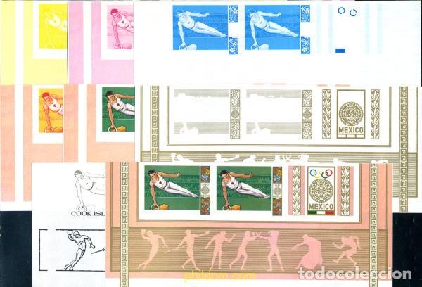 Sellos: 206355 MNH COOK Islas 1968 19 JUEGOS OLIMPICOS VERANO MEXICO 1968
