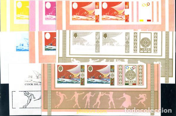 Sellos: 206356 MNH COOK Islas 1968 19 JUEGOS OLIMPICOS VERANO MEXICO 1968