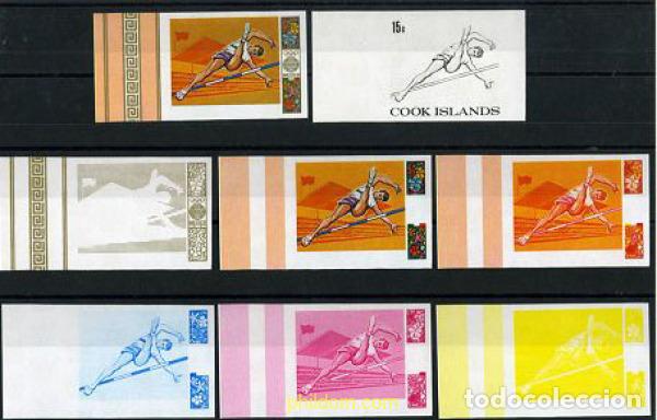 Sellos: 206361 MNH COOK Islas 1968 19 JUEGOS OLIMPICOS VERANO MEXICO 1968