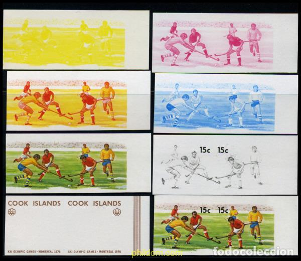 Sellos: 206622 MNH COOK Islas 1976 21 JUEGOS OLIMPICOS VERANO MONTREAL 1976
