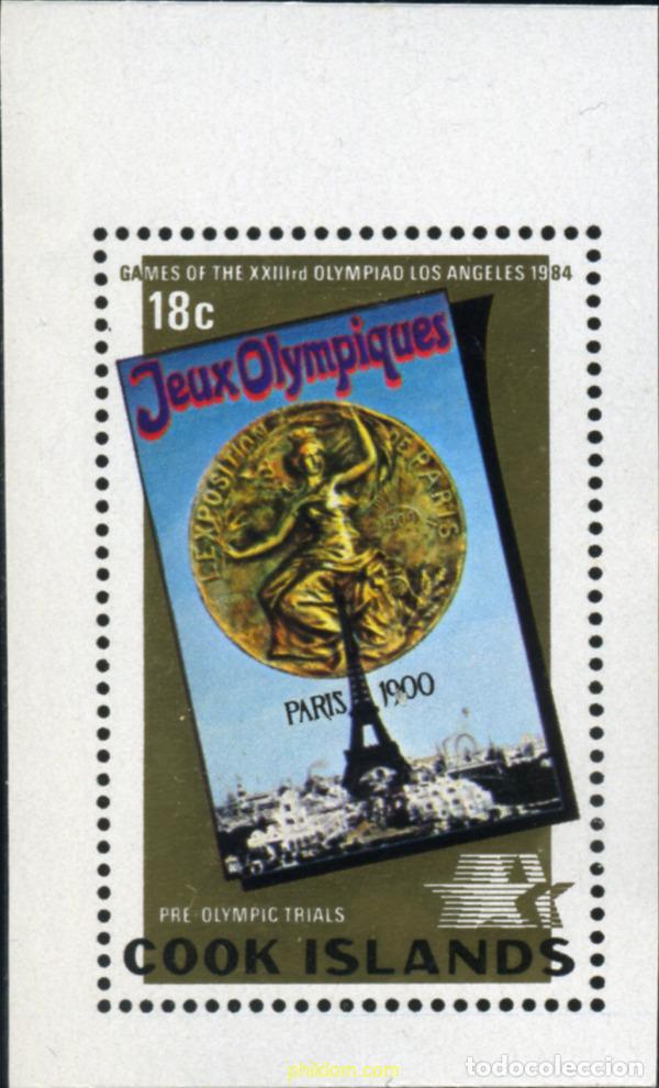 Sellos: 206745 MNH COOK Islas 1984 23 JUEGOS OLIMPICOS VERANO LOS ANGELES 1984