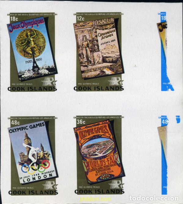 Selos: 206756 MNH COOK Islas 1984 23 JUEGOS OLIMPICOS VERANO LOS ANGELES 1984