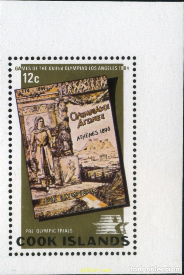 Sellos: 206765 MNH COOK Islas 1984 23 JUEGOS OLIMPICOS VERANO LOS ANGELES 1984