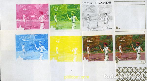 Sellos: 206374 MNH COOK Islas 1969 5 JAMBOREE DE CHRISTCHURCH, NUEVA ZELANDA