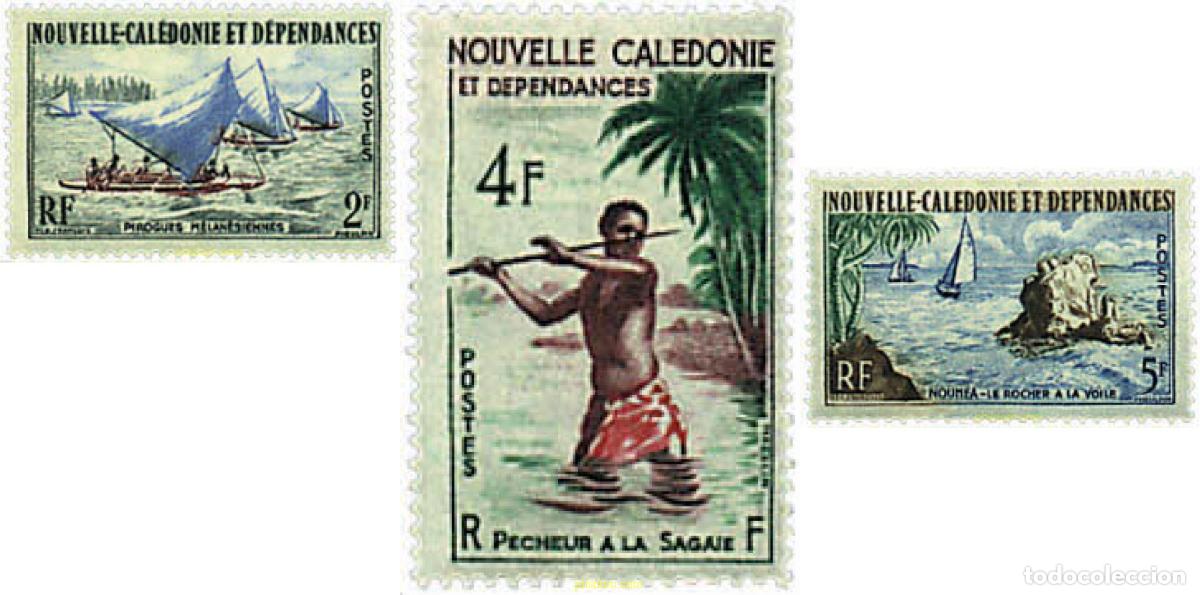 Timbres: 346003 MNH NUEVA CALEDONIA 1962 DEPORTES NAUTICOS