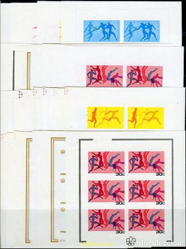 Sellos: 221093 MNH PENRHYN 1976 21 JUEGOS OLIMPICOS VERANO MONTREAL 1976