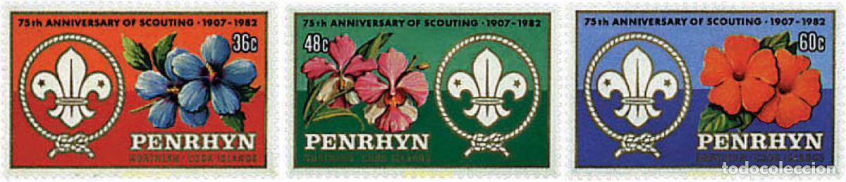 Sellos: 94238 MNH PENRHYN 1983 75 ANIVERSARIO DEL ESCULTISMO