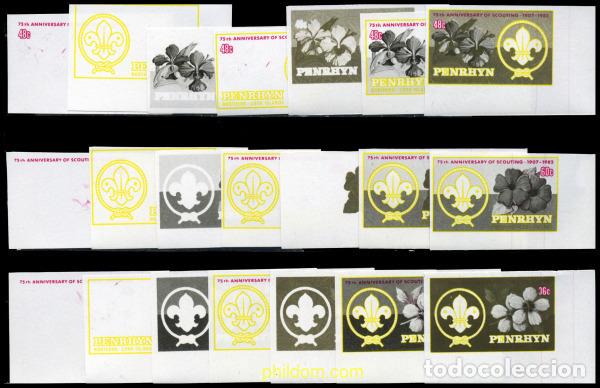 Stamps: 221173 MNH PENRHYN 1983 75 ANIVERSARIO DEL ESCULTISMO