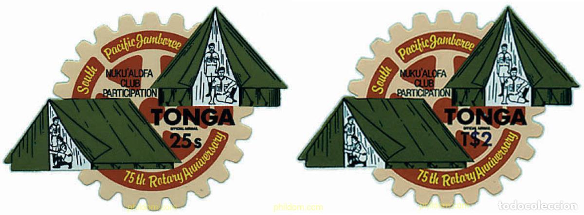 Sellos: 40086 MNH TONGA 1980 1 JAMBOREE DEL PACIFICO SUR