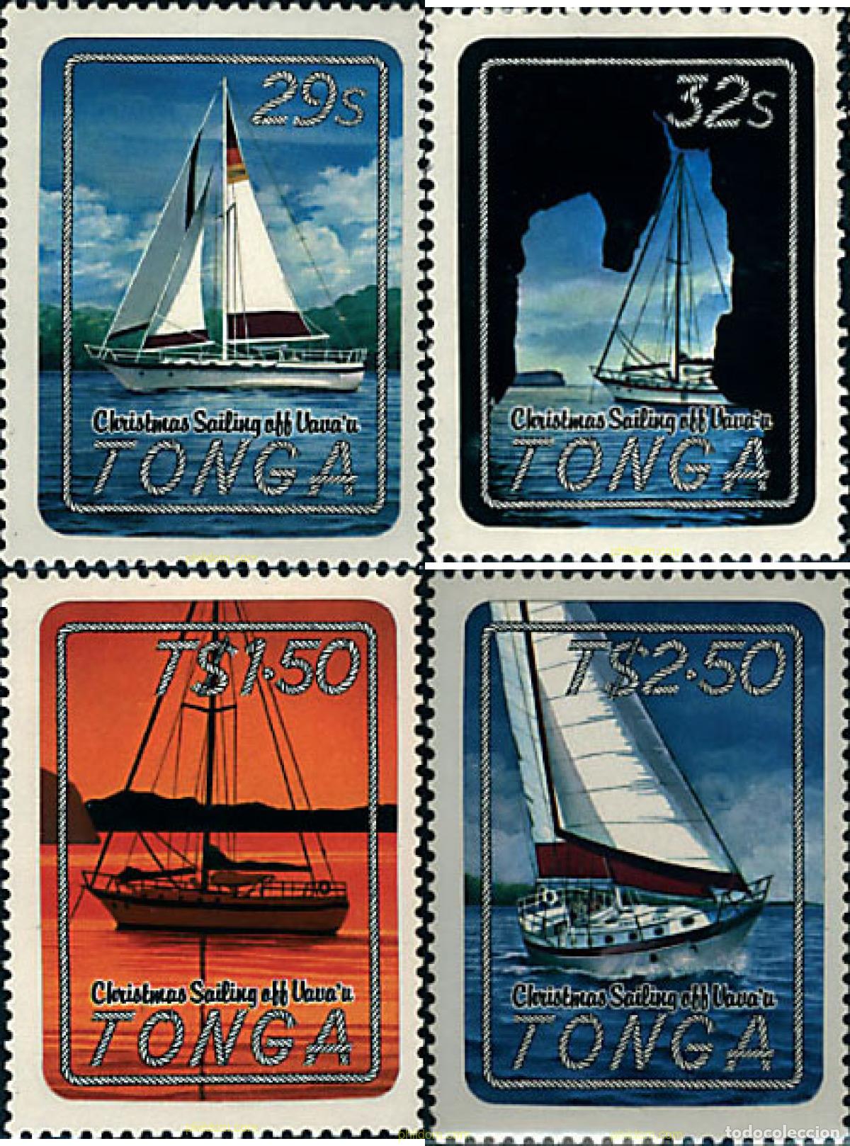 Sellos: 45684 MNH TONGA 1983 NAVIDAD Y TURISMO EN LAS ISLAS TONGA