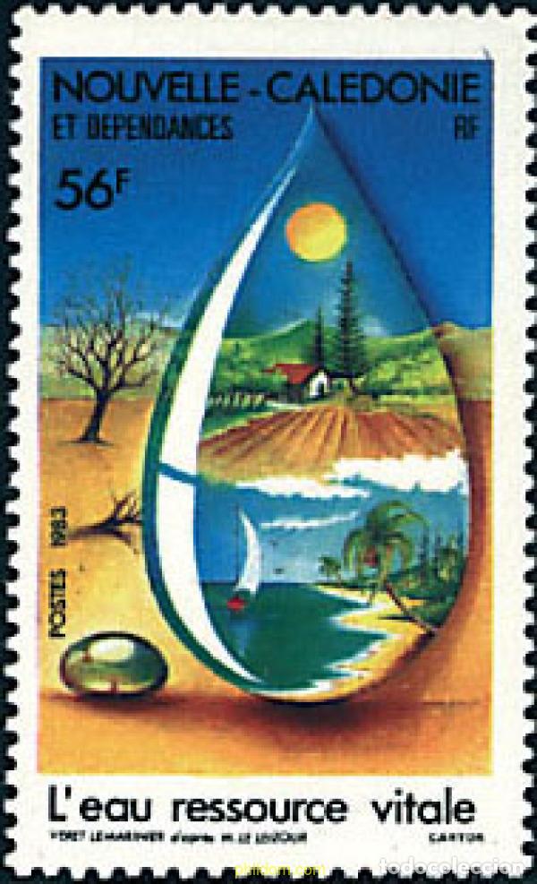 Briefmarken: 44495 MNH NUEVA CALEDONIA 1983 EL AGUA FUENTE DE VIDA
