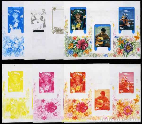 Sellos: 201355 MNH AITUTAKI 1979 A&Ntilde;O INTERNACIONAL DEL NI&Ntilde;O