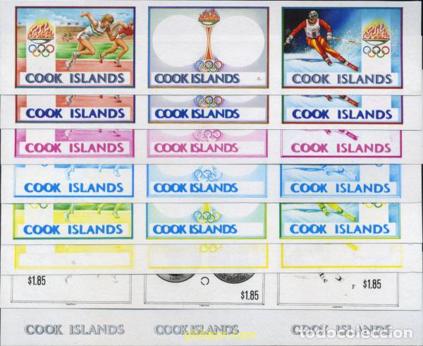 Sellos: 206837 MNH COOK Islas 1990 25 JUEGOS OLIMPICOS VERANO BARCELONA 1992 - 16 JUEGOS OLIMPICOS INVIERNO