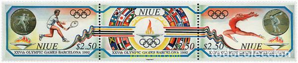 Selos: 136929 MNH NIUE 1992 25 JUEGOS OLIMPICOS VERANO BARCELONA 1992