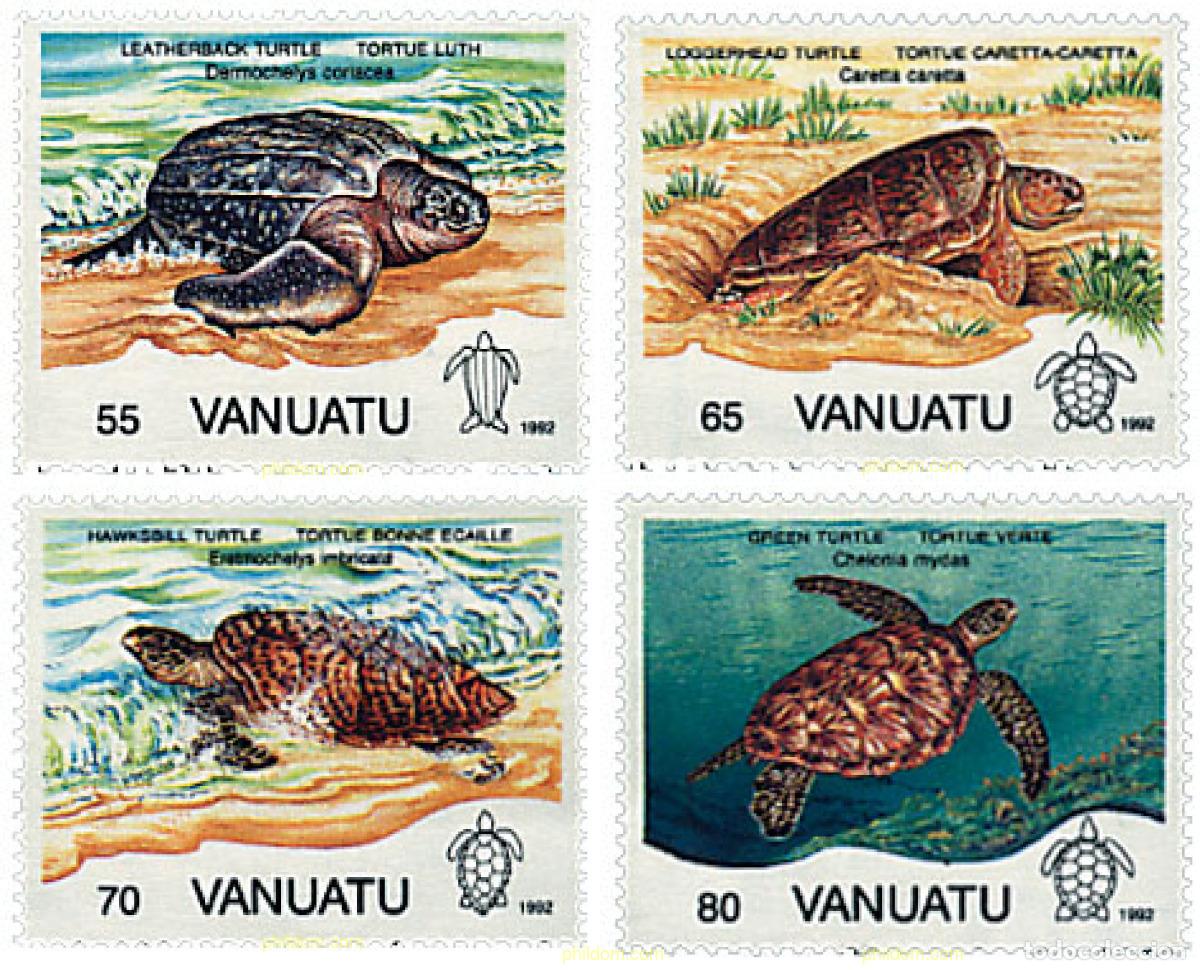 Briefmarken: 45818 MNH VANUATU 1992 PROTECCION DEL MEDIO AMBIENTE