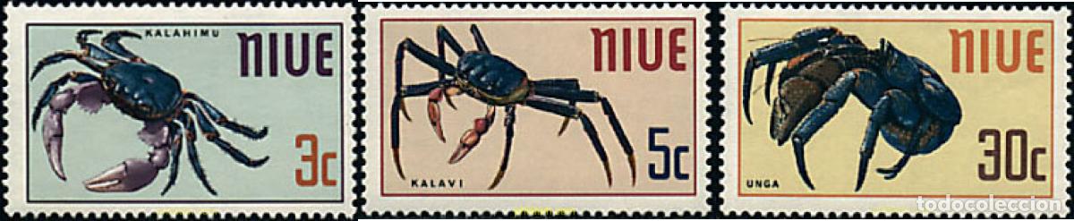 Sellos: 44799 MNH NIUE 1970 CRUSTACEOS