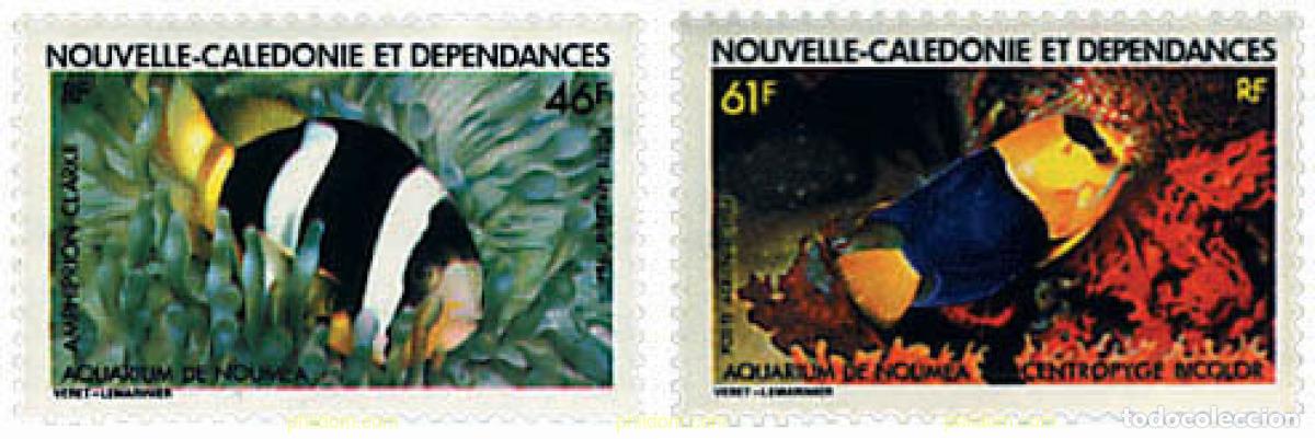 Sellos: 44506 MNH NUEVA CALEDONIA 1984 ACUARIO DE NOUMEA