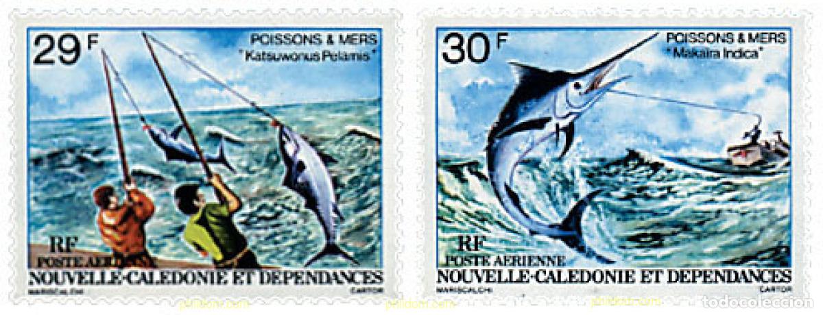 Selos: 76688 MNH NUEVA CALEDONIA 1979 PECES