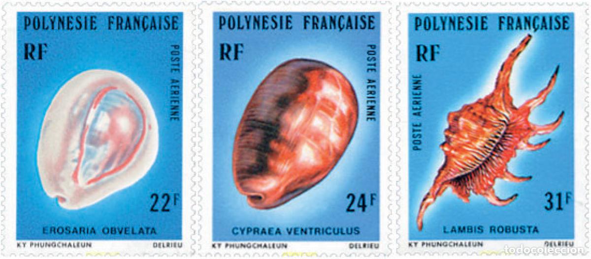 Francobolli: 46408 MNH POLINESIA FRANCESA 1978 CONCHAS