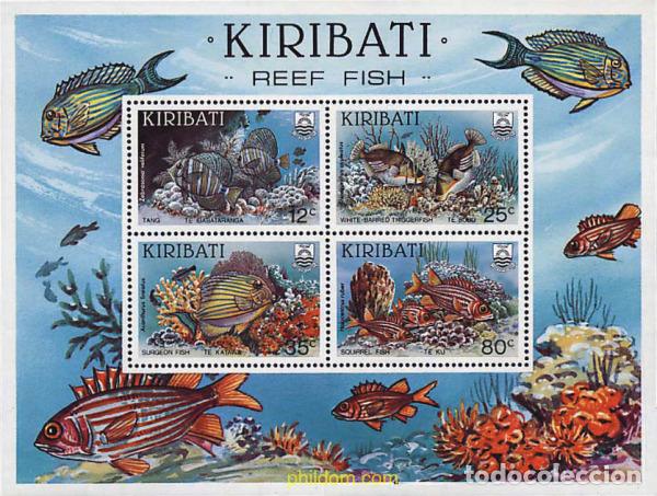 Timbres: 44193 MNH KIRIBATI 1985 PECES