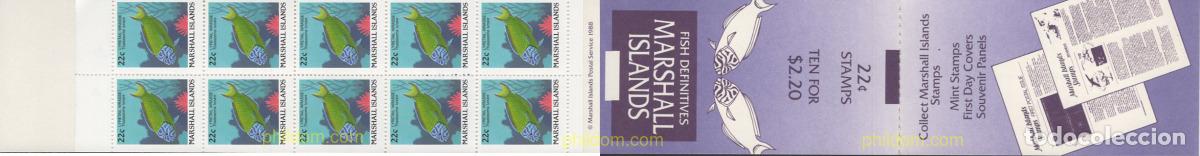 Sellos: 153674 MNH MARSHALL Islas 1988 PECES