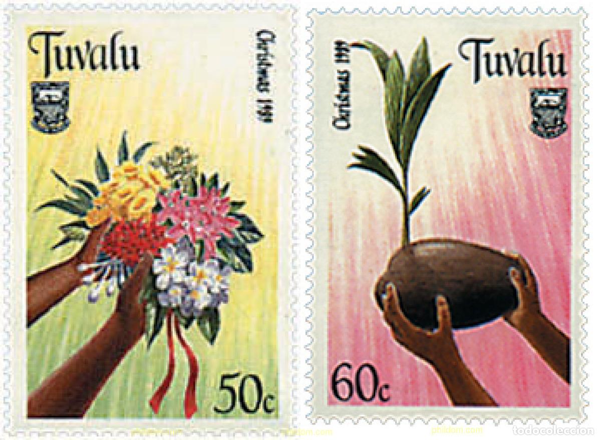 Sellos: 290024 MNH TUVALU 1989 NAVIDAD