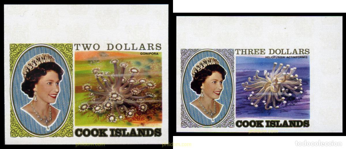 Sellos: 206703 MNH COOK Islas 1980 CORALES DE LAS ISLAS DEL PACIFICO