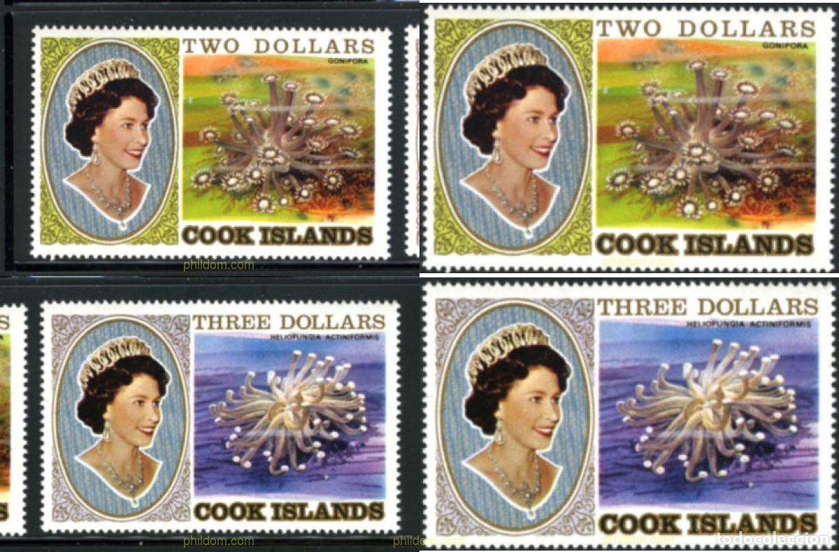 Sellos: 207994 MNH COOK Islas 1980 CORALES DE LAS ISLAS DEL PACIFICO