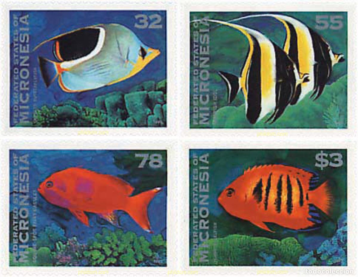 Sellos: 44392 MNH MICRONESIA 1995 PECES