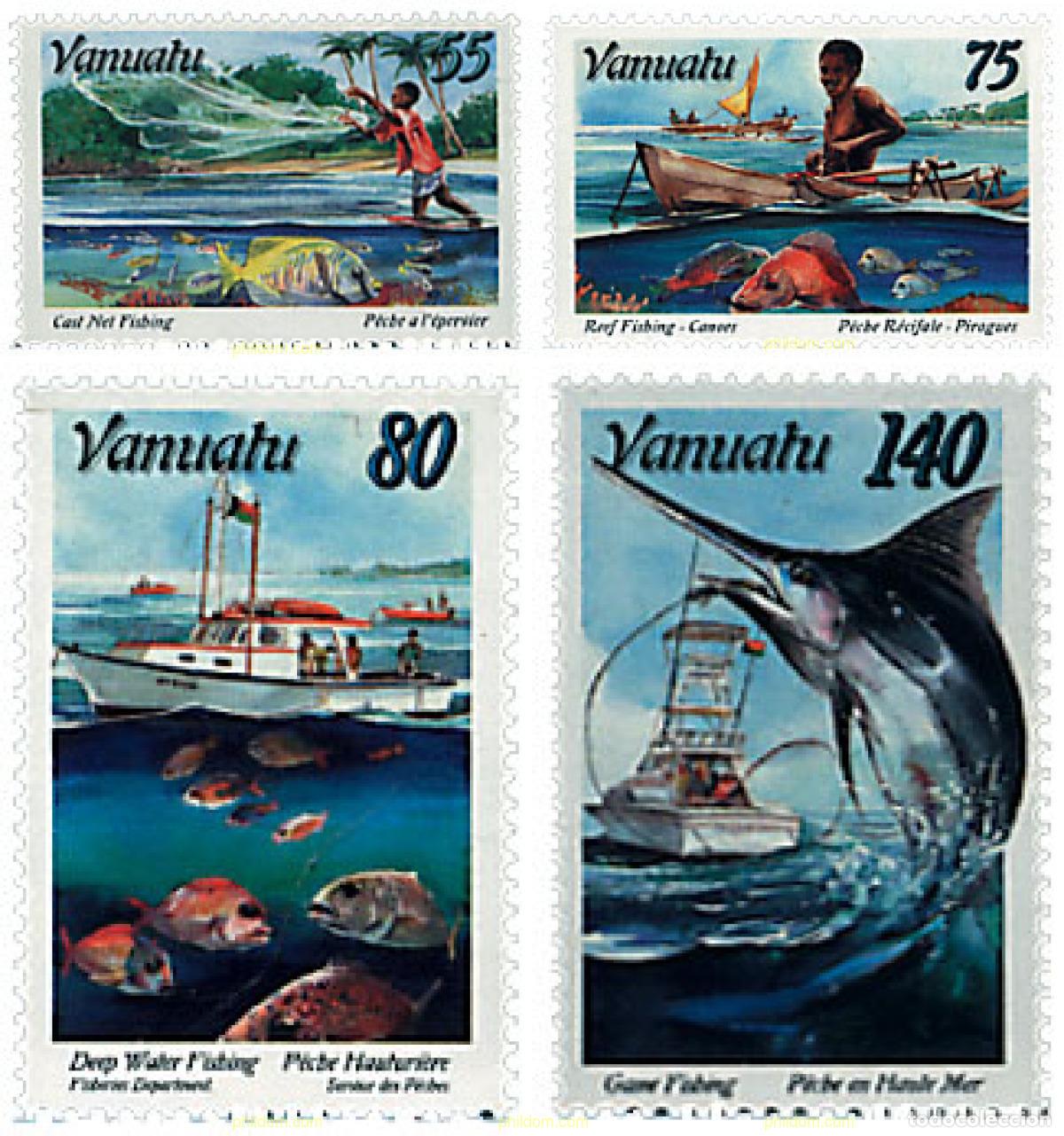 Francobolli: 45836 MNH VANUATU 1996 LA PESCA
