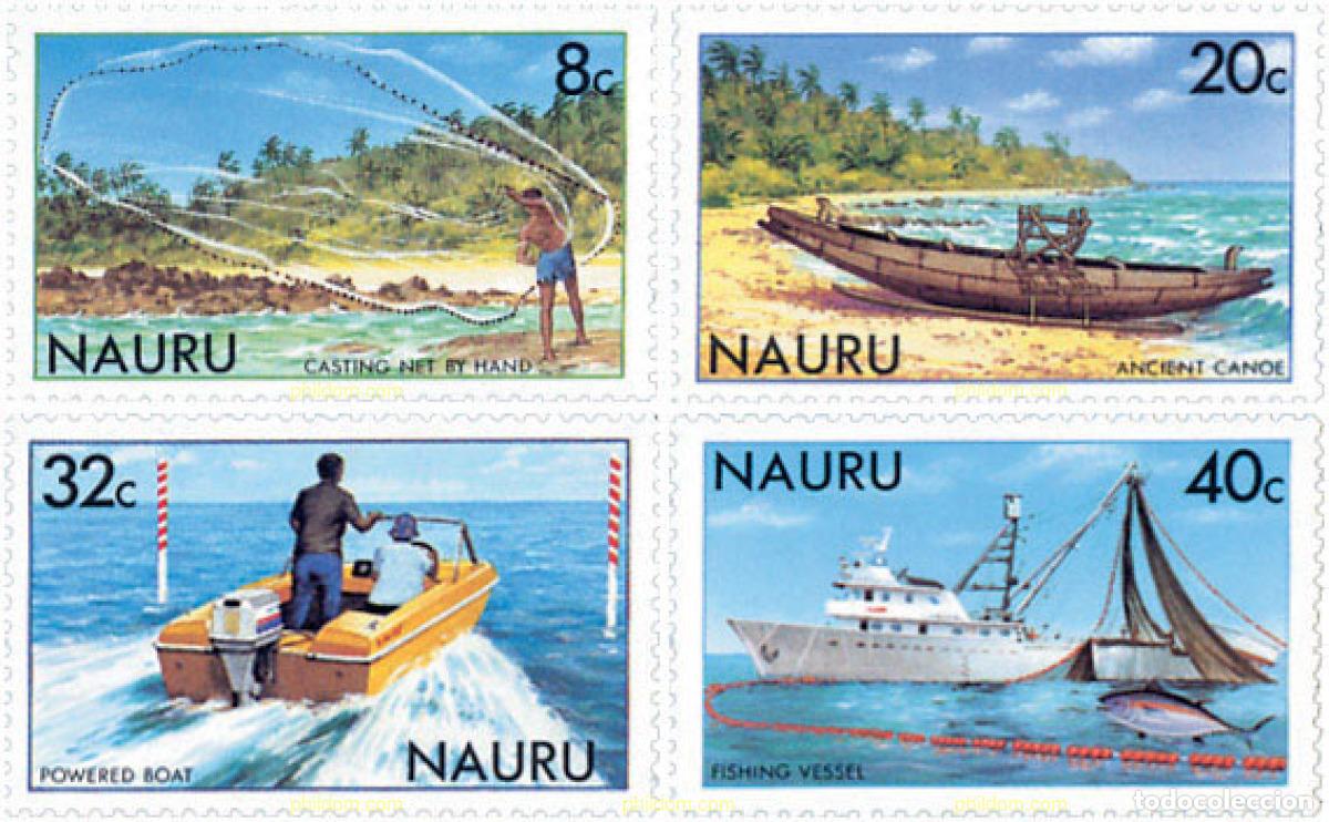 Sellos: 44351 MNH NAURU 1981 WIPA 81. EXPOSICION FILATELICA INTERNACIONAL