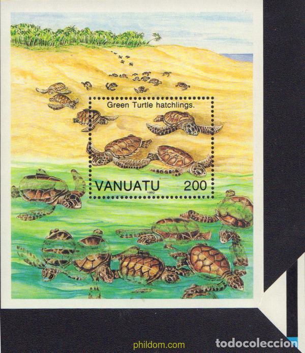 Sellos: 579090 MNH VANUATU 1992 PROTECCION DEL MEDIO AMBIENTE
