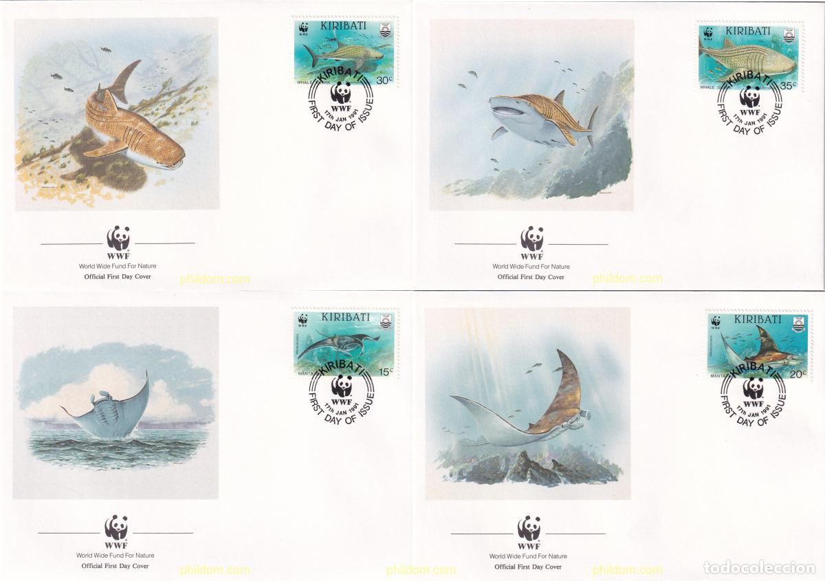 Sellos: 24753 MNH KIRIBATI 1991 PROTECCION DE LA FAUNA MARINA