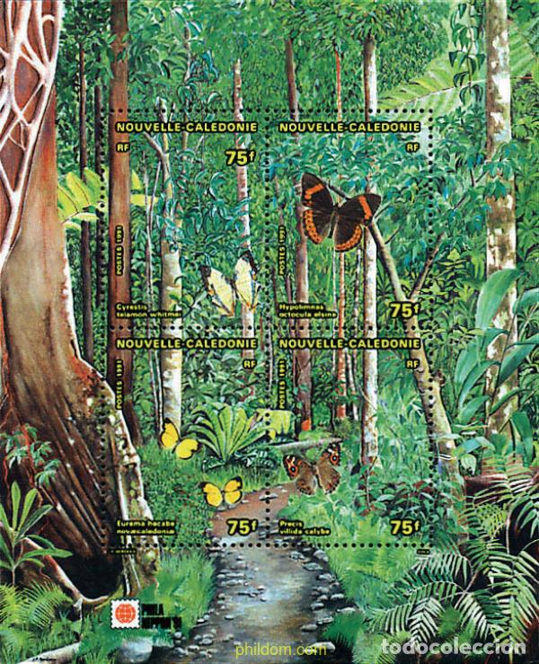 Sellos: 76684 MNH NUEVA CALEDONIA 1991 PHILANIPPON 91. EXPOSICION FILATELICA INTERNACIONAL