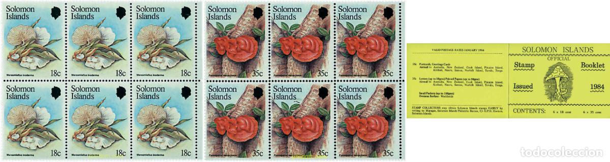 Sellos: 2933 MNH SALOMON 1984 SETAS