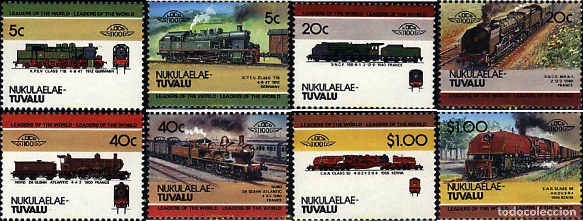 Sellos: 59570 MNH TUVALU. Nukulaelae 1984 LOCOMOTORAS