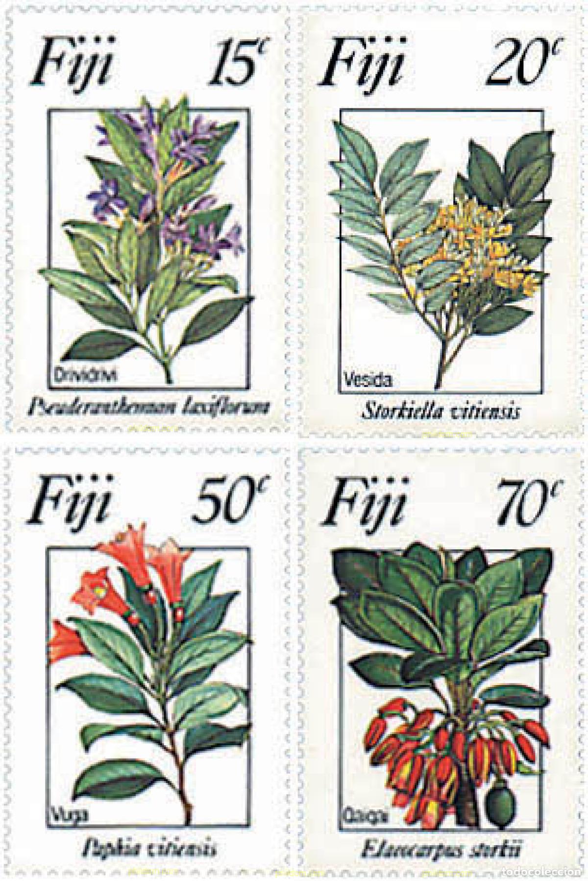 Sellos: 88913 MNH FIJI 1984 FLORES