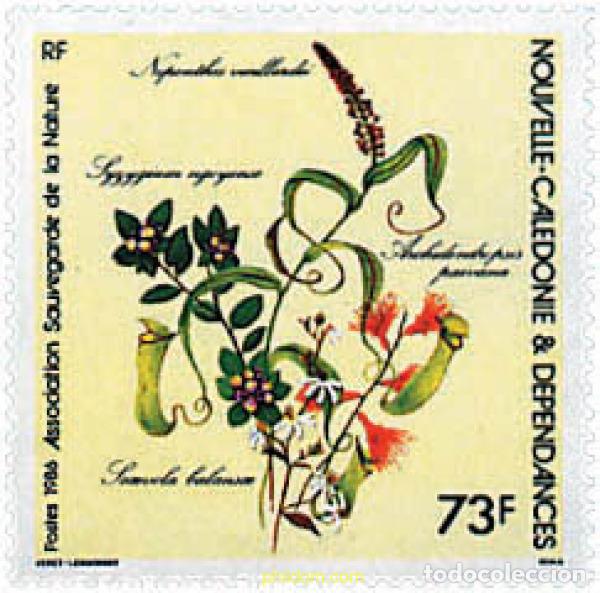 Sellos: 94957 MNH NUEVA CALEDONIA 1986 ASOCIACION SALVAD LA NATURALEZA