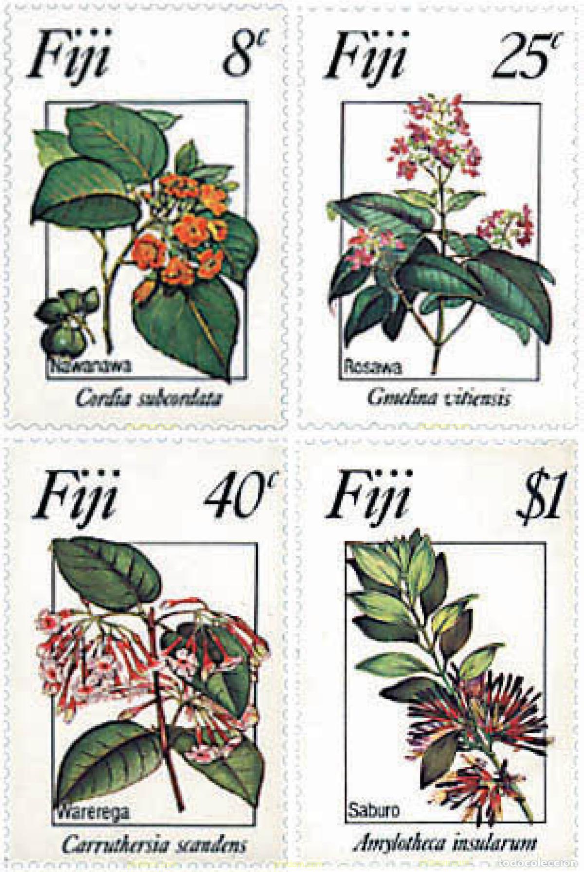 Sellos: 88912 MNH FIJI 1983 FLORES