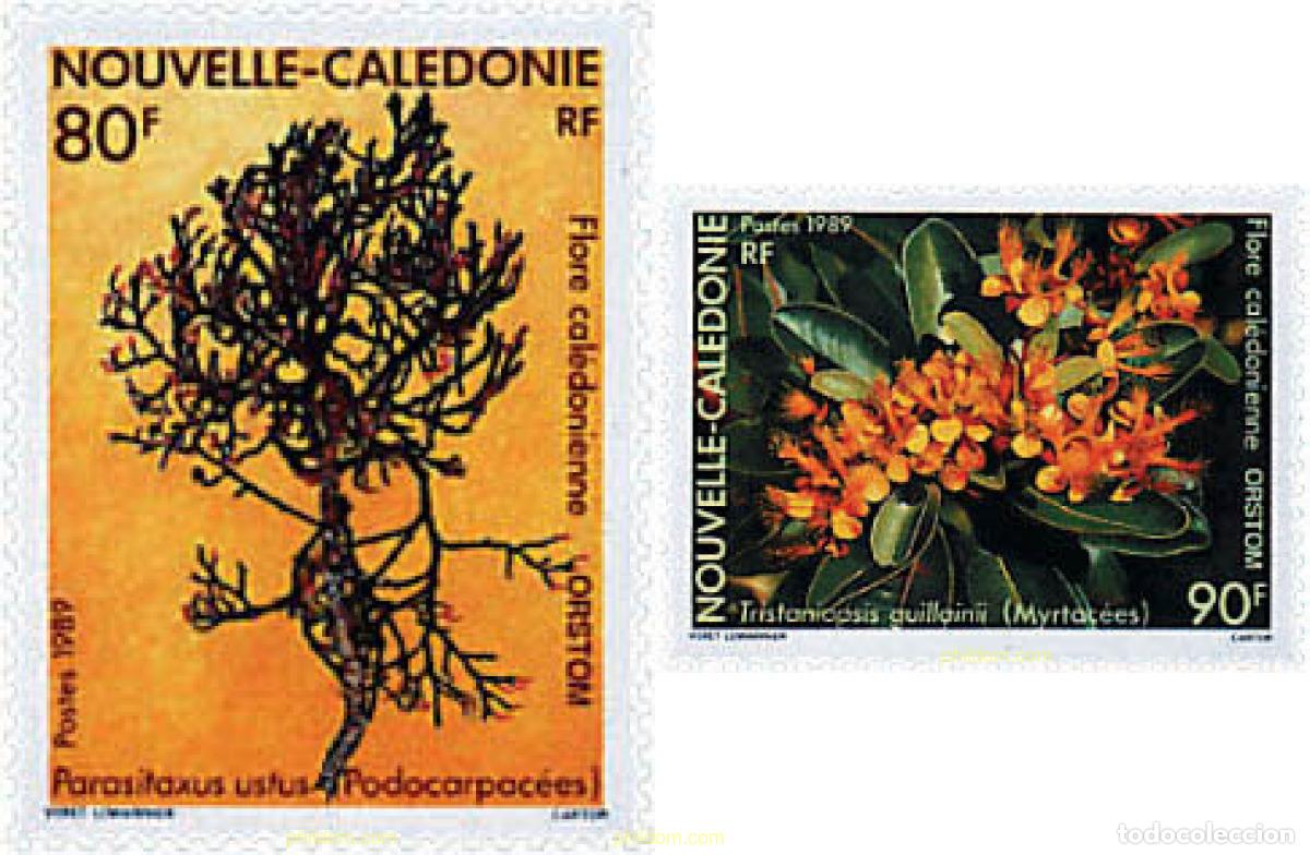 Sellos: 94959 MNH NUEVA CALEDONIA 1989 FLORA DE NUEVA CALEDONIA