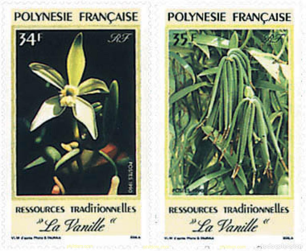 Sellos: 94319 MNH POLINESIA FRANCESA 1990 LA VAINILLA