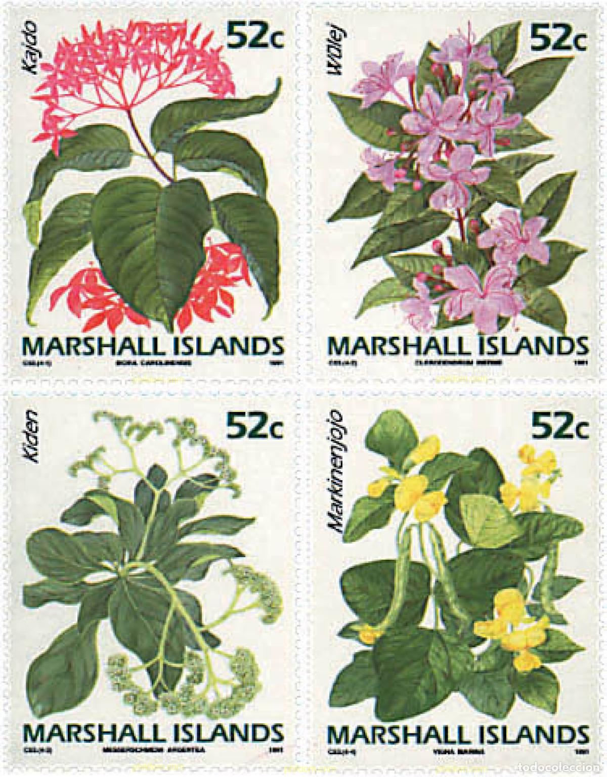 Sellos: 96480 MNH MARSHALL Islas 1991 PHILANIPPON 91. EXPOSICION FILATELICA INTERNACIONAL